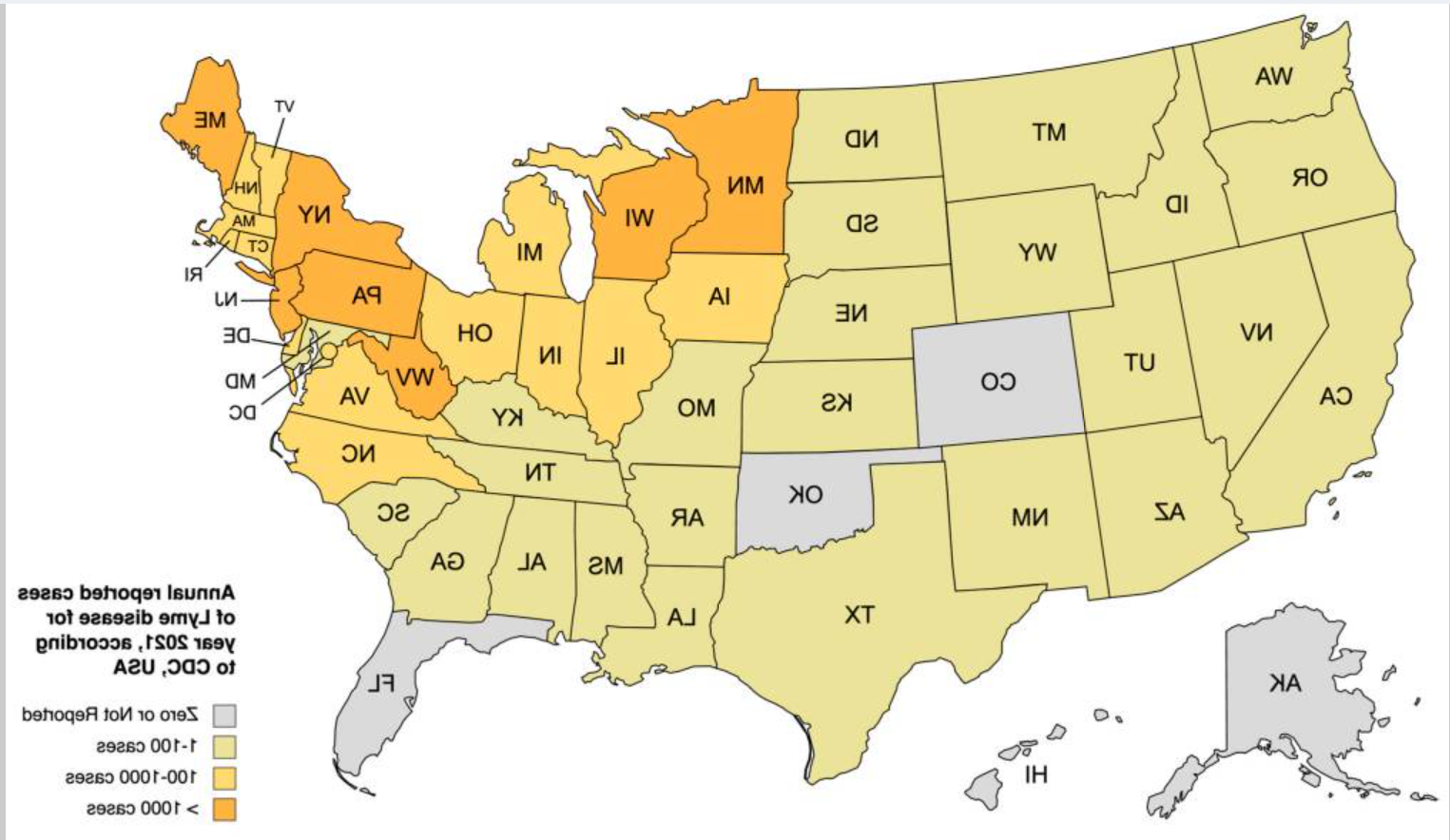 image of annual cases of lyme disease in the us